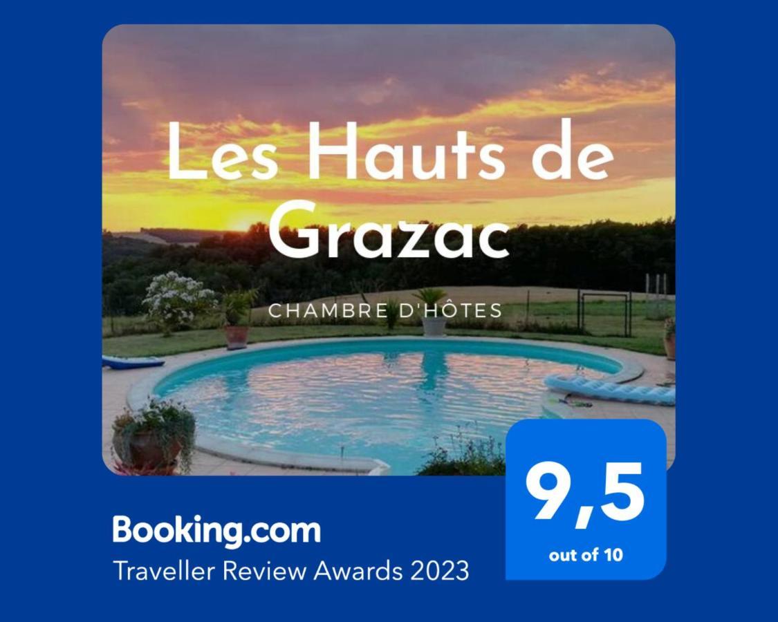 Bed and Breakfast Les Hauts de Grazac Grazac  Exterior foto